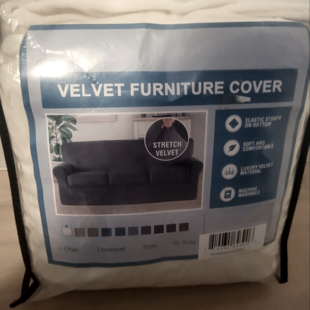 Off White Furniture Cover for Chair